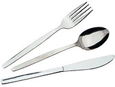 Stock Clearance of Polished 18/10 Cutlery  Hire